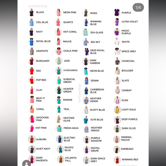 FIGS ladies scrub set - Picture 7 of 9